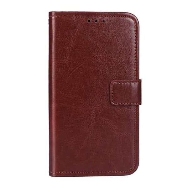 Wallet cover 3-kort Apple iPhone 16e - Brun