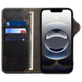Miniatyrbillede 1 af 3: Denior mobilcover læder Apple iPhone 16e - Sort