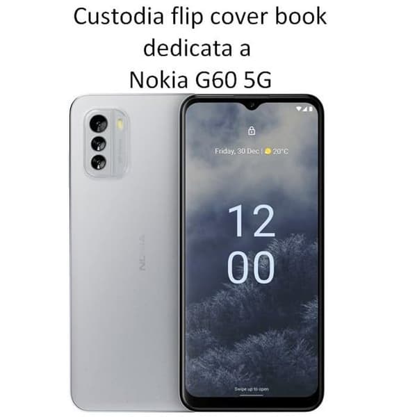 Coque telefon - bumper telefon Oem Gratis FANCY för NOKIA G60 svart