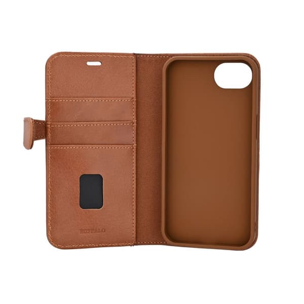 Buffalo iPhone 16e Kotelo 2-in-1 3 Korttitaskuja MagSeries Ruskea