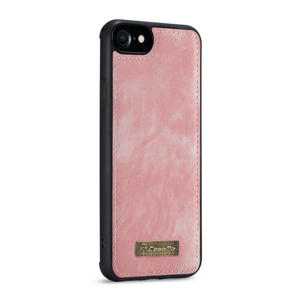 CaseMe puhelimenkotelo 008 8-kortti Apple iPhone 16e - Vaaleanpunainen
