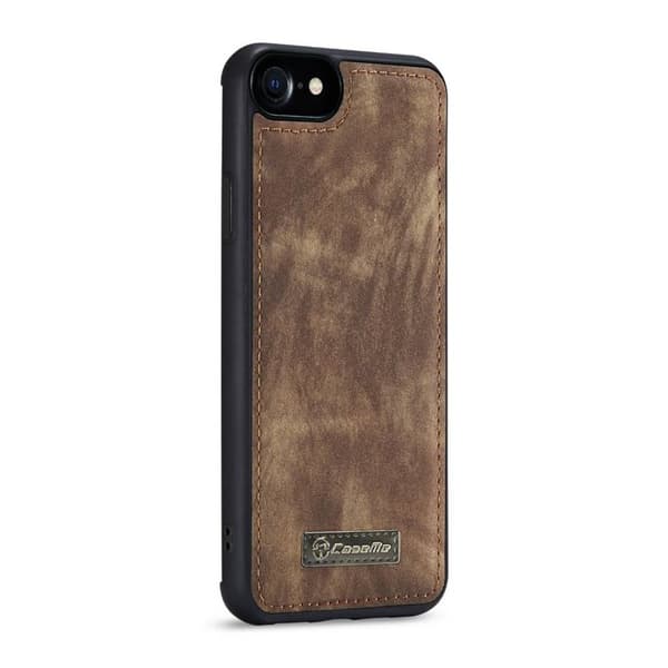 CaseMe puhelimenkotelo 008 8-kortti Apple iPhone 16e - Ruskea