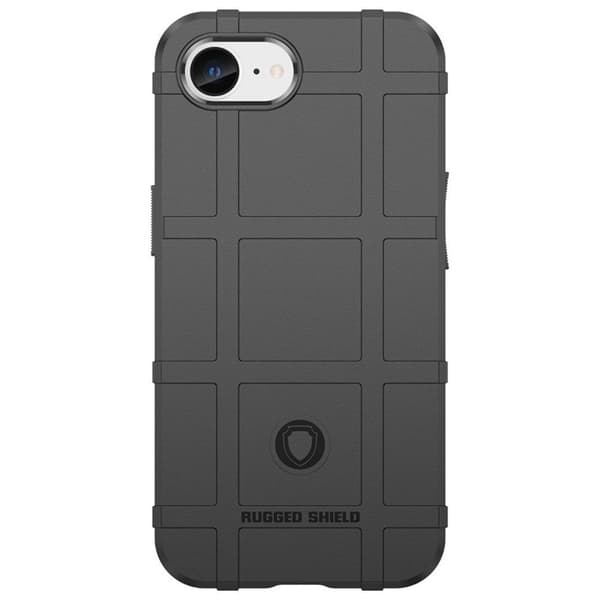 Rugged Shield cover Apple iPhone 16e - Sort