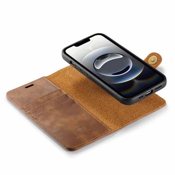 Mobilfodral DG-Ming 2i1 Apple iPhone 16e - Brun