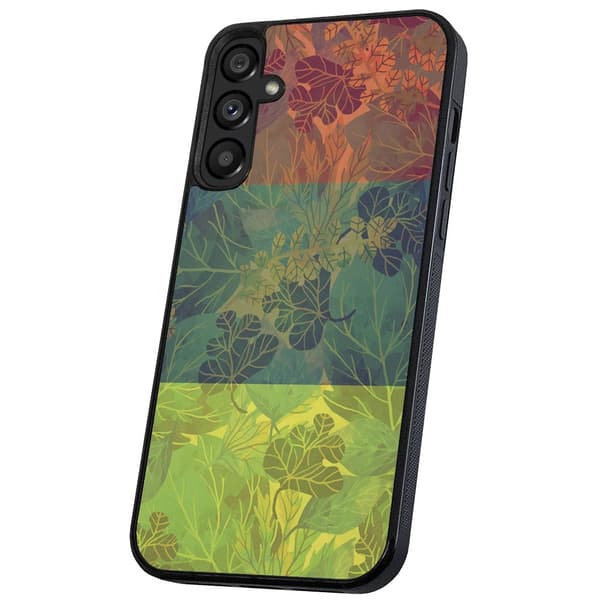 Samsung Galaxy S25 - Cover/Mobilcover Bladmønster