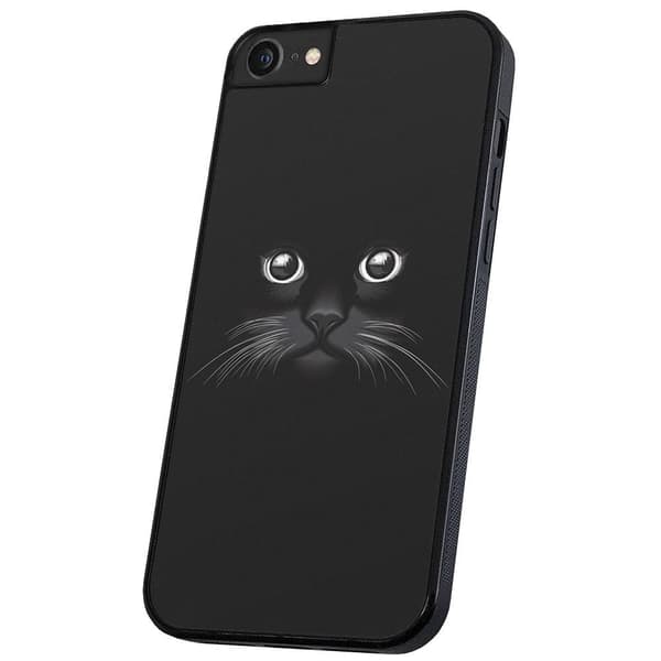 iPhone 16e - Cover/Mobilcover Sort Kat