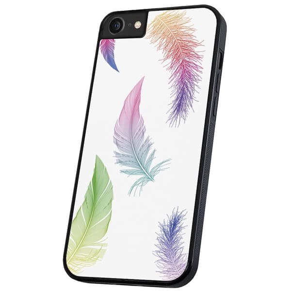iPhone 16e - Skal/Mobilskal Fjädrar