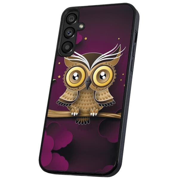 Samsung Galaxy S25 Plus - Skal/Mobilskal Ljusbrun Uggla