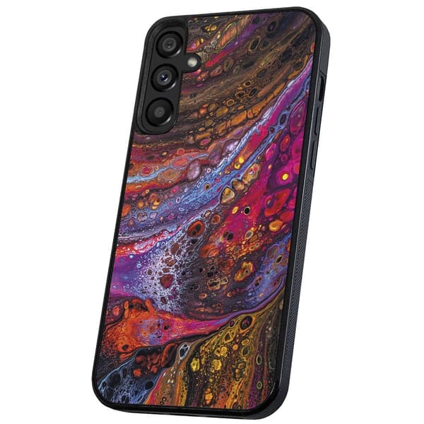 Samsung Galaxy S25 - Cover/Mobilcover Psykedelisk