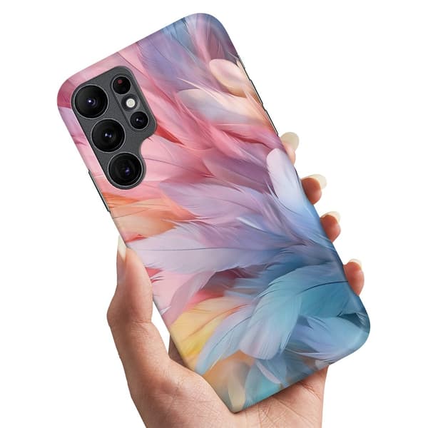 Samsung Galaxy S25 Ultra - Deksel/Mobildeksel Feathers