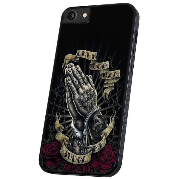 iPhone 16e - Cover/Mobilcover Only God Can Judge Me