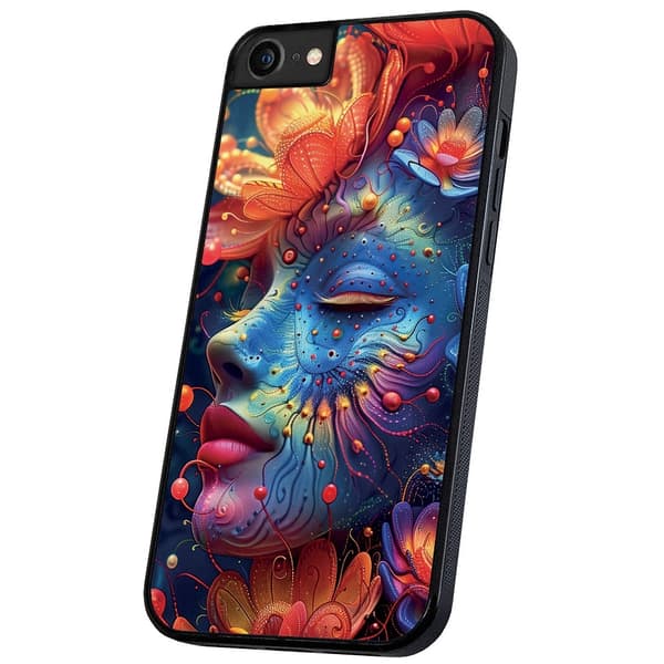 iPhone 16e - Kuoret/Suojakuori Psychedelic