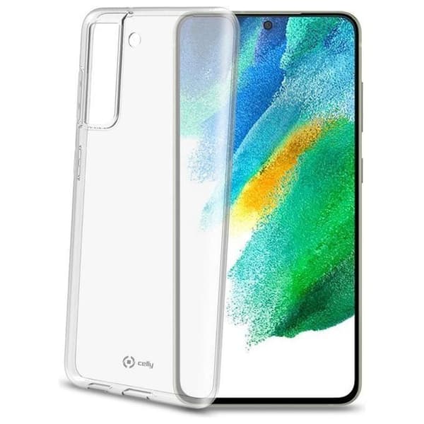 Coque - CELLY - Samsung S21 FE - Transparent - Mjuk - Stötbeständig skydd