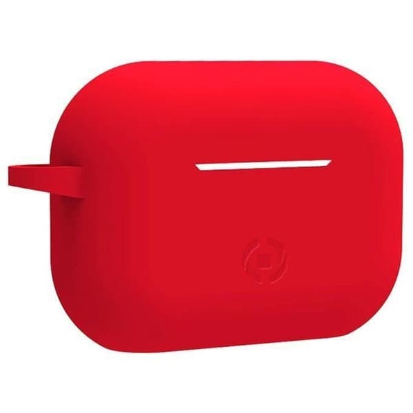 Silicone Case - AIRCASE - AirPods Pro - Röd - Soft-touch - Stötskydd
