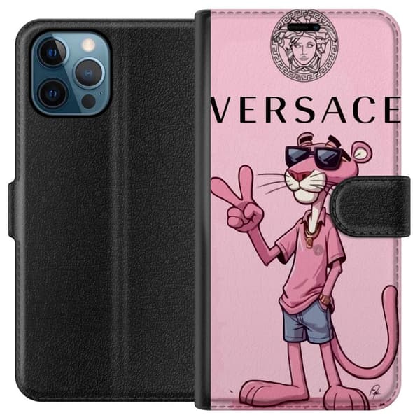Apple iPhone 12 Pro Lommeboketui Pink Panter Merke