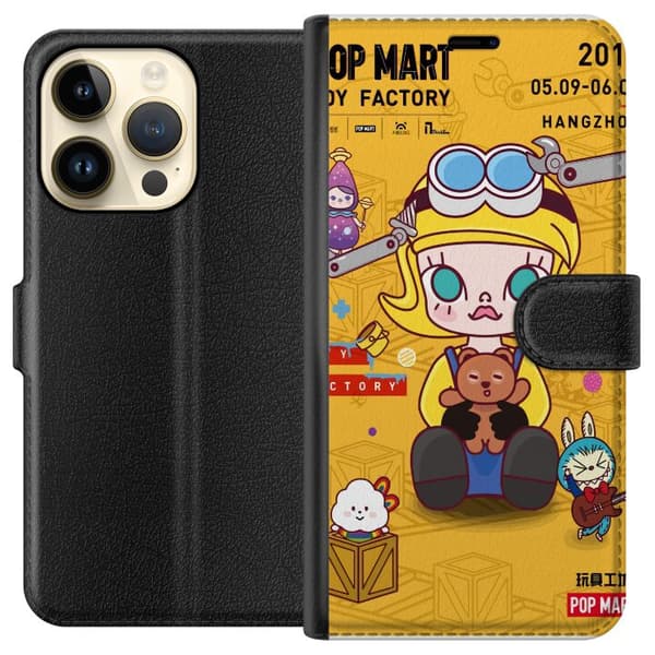 Apple iPhone 14 Pro Lommeboketui Lekefabrikk Pop Mart