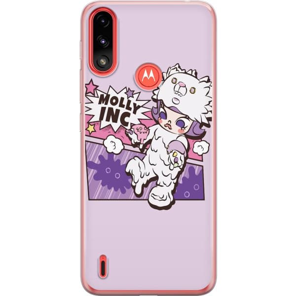 Motorola Moto E7 Power Läpinäkyvä kuori POP MART Molly