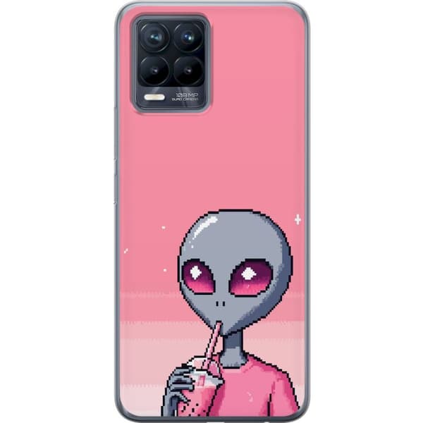 Realme 8 Gennemsigtig cover Alien Smoothie