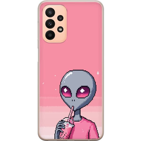 Samsung Galaxy A23 Gennemsigtig cover Alien Smoothie