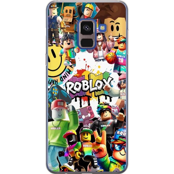 Samsung Galaxy A8 (2018) Gjennomsiktig deksel Roblox