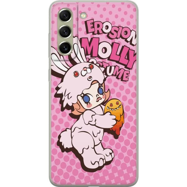 Samsung Galaxy S21 FE 5G Läpinäkyvä kuori Molly
