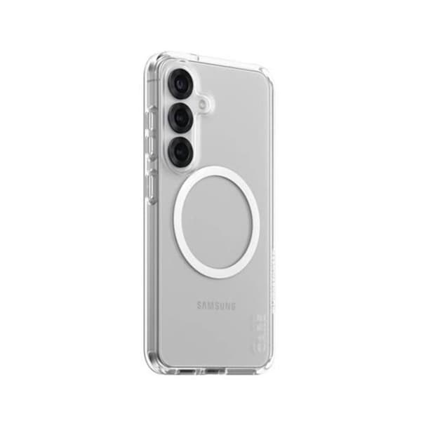 Skyddshölje för Galaxy S25 Kompatibel med Qi Antigulning Panzer Glass Transparent