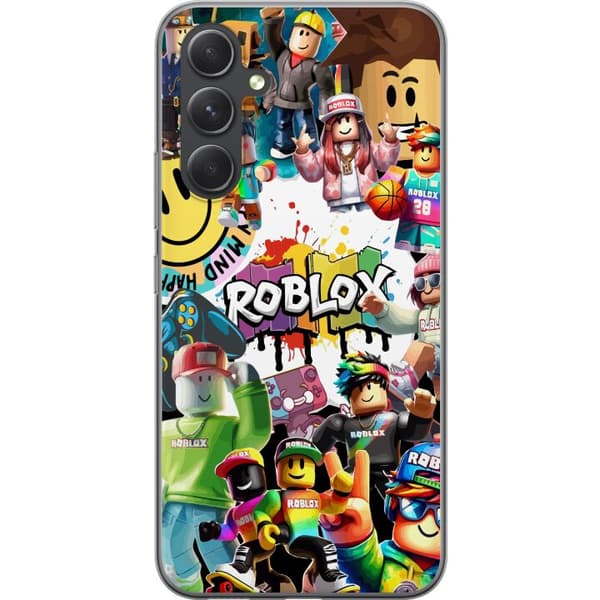 Samsung Galaxy A55 Gennemsigtig cover Roblox