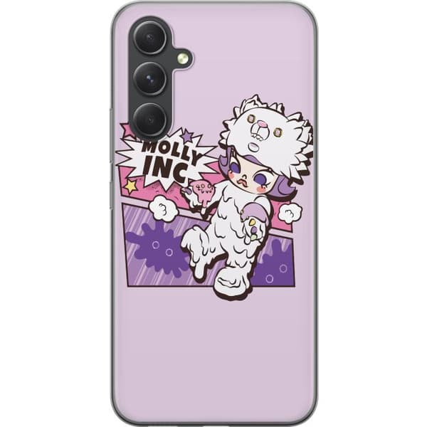 Samsung Galaxy S24 FE Gjennomsiktig deksel POP MART Molly