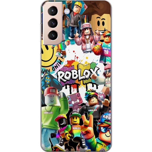 Samsung Galaxy S21 Genomskinligt Skal Roblox