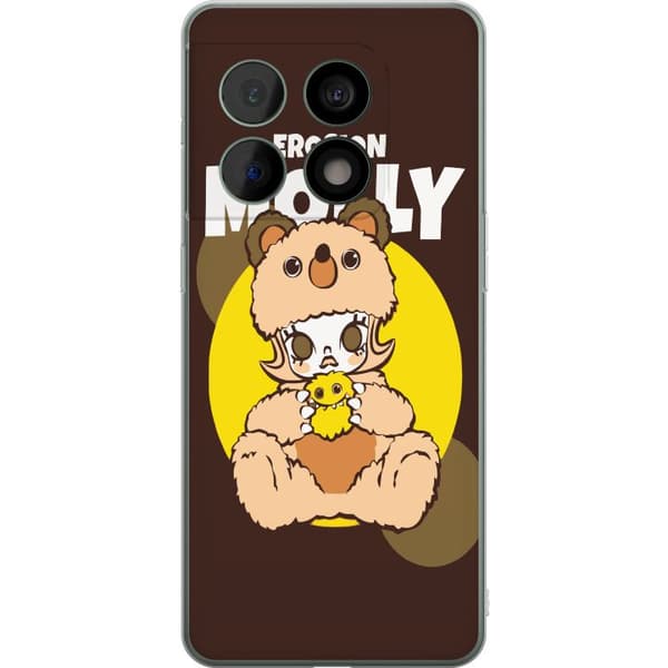 OnePlus 10 Pro Gennemsigtig cover Pop Mart Erosion Molly