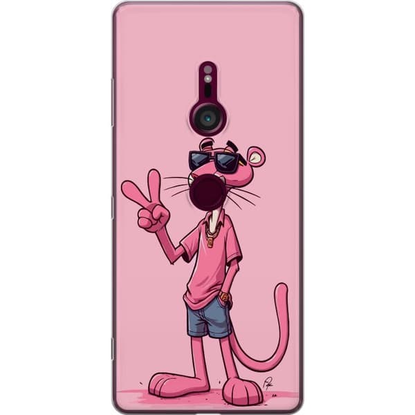 Sony Xperia XZ3 Genomskinligt Skal Pink Panter Peace