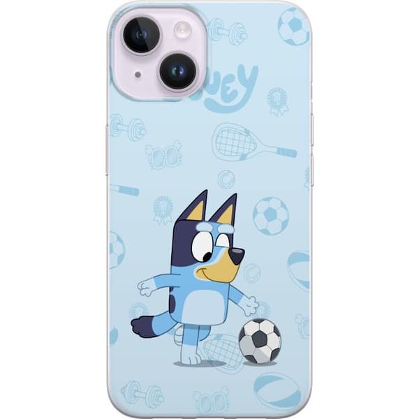 Apple iPhone 14 Gennemsigtig cover Bluey