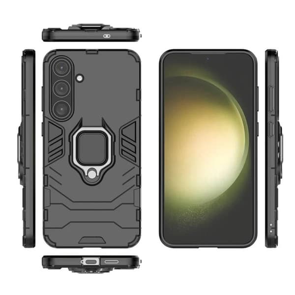 Hybrid Ring Case Samsung Galaxy S25 - Sort