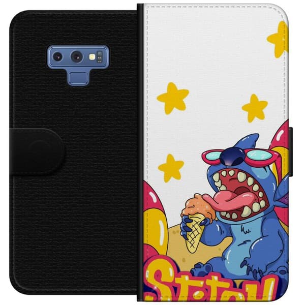 Samsung Galaxy Note9 Tegnebogsetui Stitch Glass