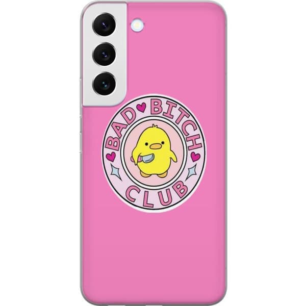 Samsung Galaxy S22+ 5G Gennemsigtig cover BAD BITCH CLUB