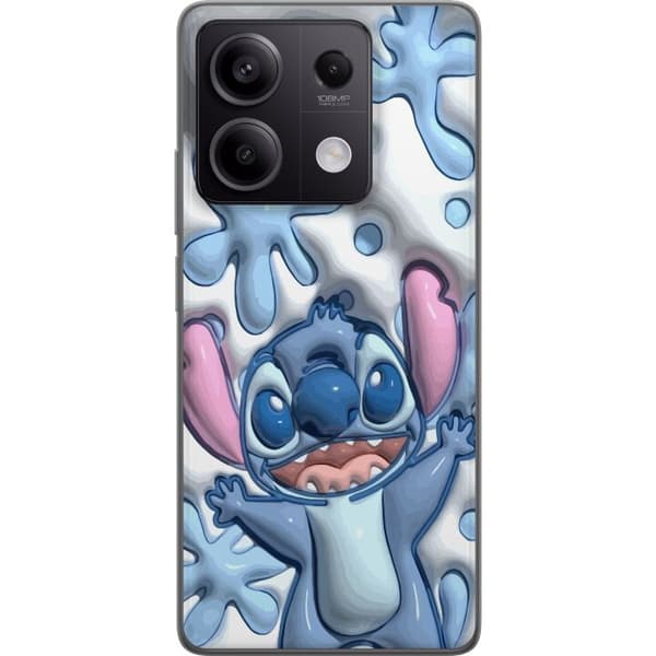 Xiaomi Redmi Note 13 Pro Genomskinligt Skal Bubbliga Stitch