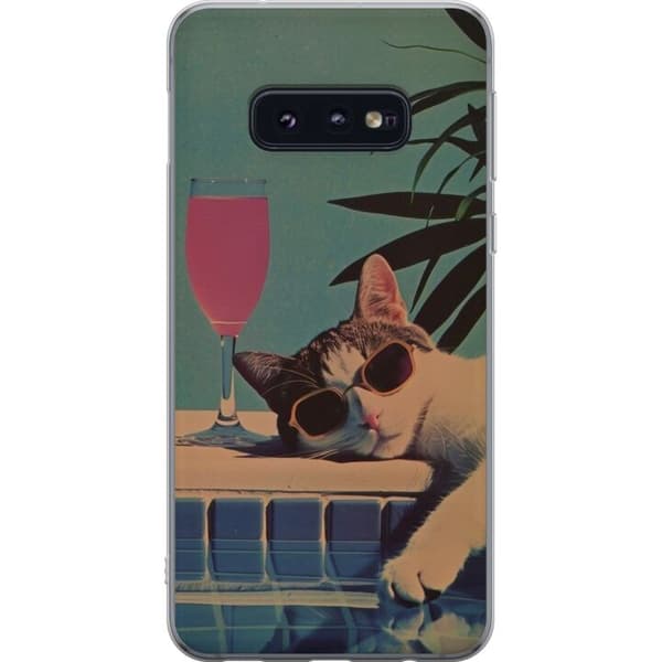 Samsung Galaxy S10e Läpinäkyvä kuori Kissalomalla