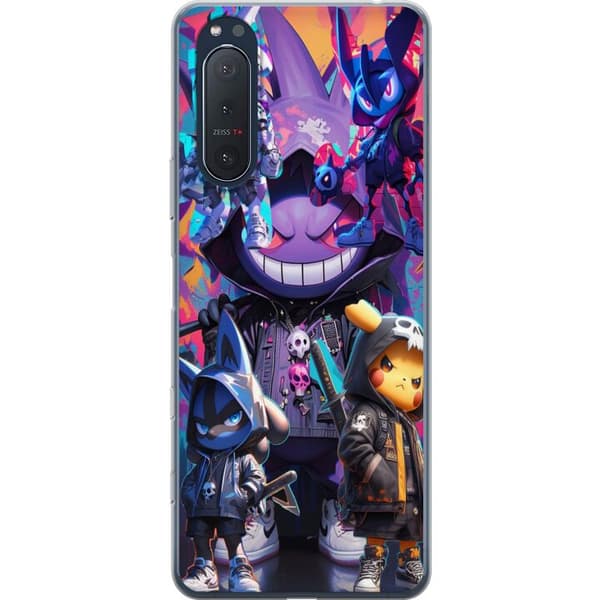 Sony Xperia 5 II Gennemsigtig cover Pokemon