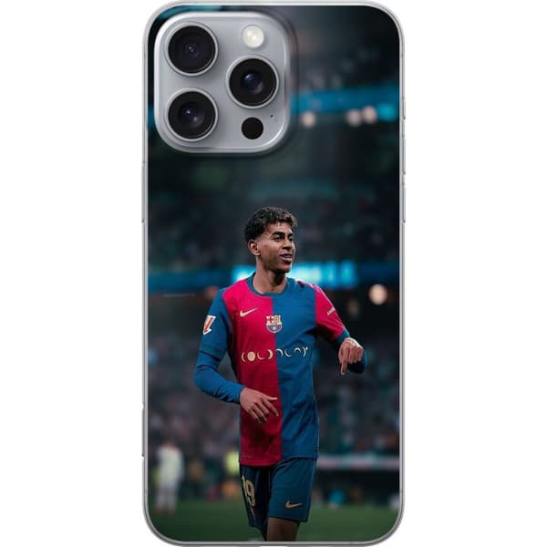 Apple iPhone 16 Pro Max Gennemsigtig cover Lamine Yamal