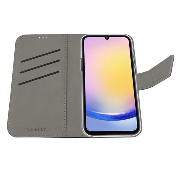 Celly Samsung Galaxy A26 Etui Wally Wallet Case Sort