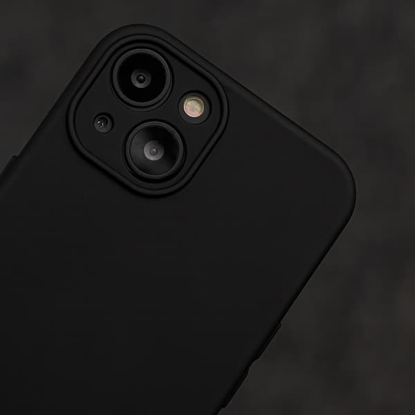 Silikoni kotelo Samsung Galaxy A56 5G - Svart