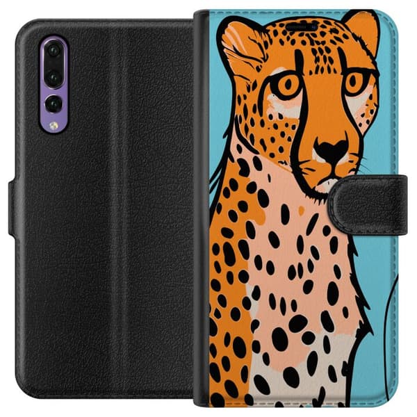 Huawei P20 Pro Plånboksfodral Surprised Leopard