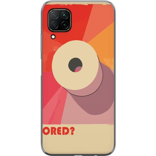 Huawei P40 lite Gennemsigtig cover Kedelig Rulle