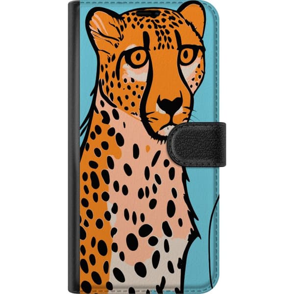 OnePlus 10 Pro Tegnebogsetui Overrasket Leopard