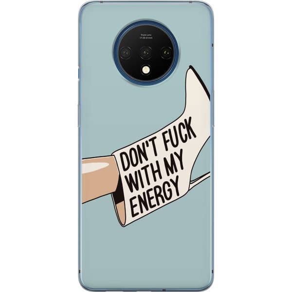 OnePlus 7T Gjennomsiktig deksel Energi Hæl