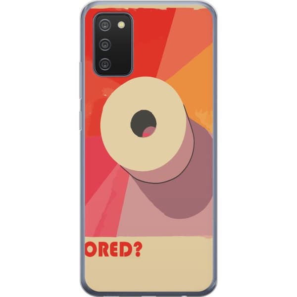 Samsung Galaxy A02s Gennemsigtig cover Kedelig Rulle