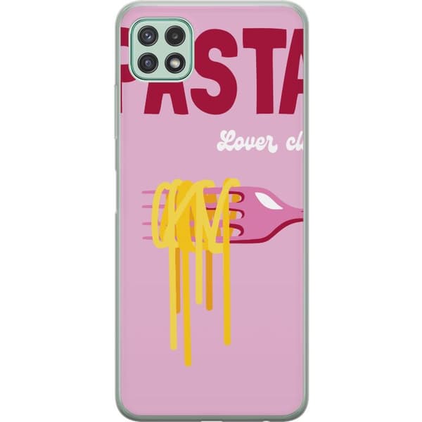 Samsung Galaxy A22 5G Gennemsigtig cover Pasta Klub