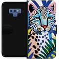 Miniatyrbilde 1 av 3: Samsung Galaxy Note9 Lommeboketui Levende Leopard