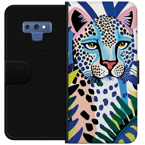 Samsung Galaxy Note9 Lommeboketui Levende Leopard