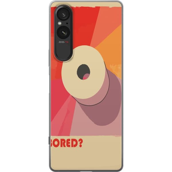 Sony Xperia 10 VI Gennemsigtig cover Kedelig Rulle